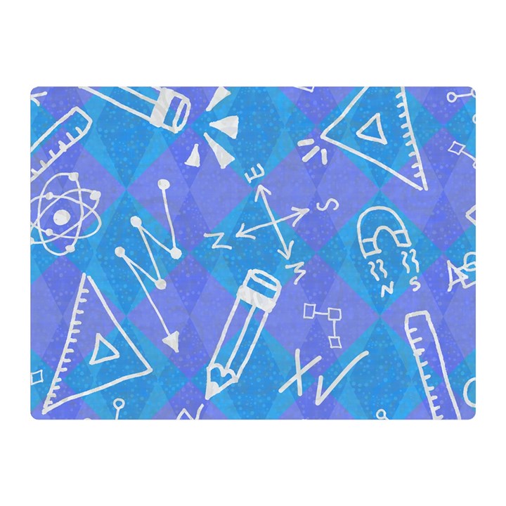 Background Abstract Texture Pattern Two Sides Premium Plush Fleece Blanket (Mini)