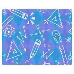 Background Abstract Texture Pattern Two Sides Premium Plush Fleece Blanket (teen Size) by Loisa77