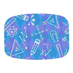 Background Abstract Texture Pattern Mini Square Pill Box by Loisa77