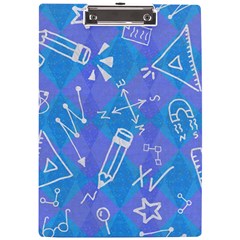 Background Abstract Texture Pattern A4 Acrylic Clipboard by Loisa77