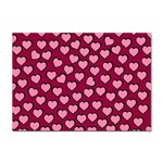 Pattern Pink Abstract Heart Sticker A4 (100 pack) Front