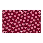 Pattern Pink Abstract Heart Banner and Sign 5  x 3  Front