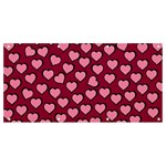 Pattern Pink Abstract Heart Banner and Sign 8  x 4  Front