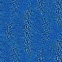 Blue Wave Abstract Texture Seamless Play Mat (square) by Loisa77