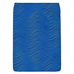 Blue Wave Abstract Texture Seamless Removable Flap Cover (l) by Loisa77