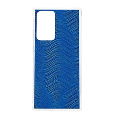 Blue Wave Abstract Texture Seamless Samsung Galaxy Note 20 Ultra Tpu Uv Case by Loisa77