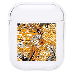 Leaf Yellow Point Flower White Hard Pc Airpods 1/2 Case by Loisa77