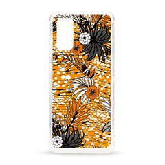 Leaf Yellow Point Flower White Samsung Galaxy S20 6 2 Inch Tpu Uv Case by Loisa77