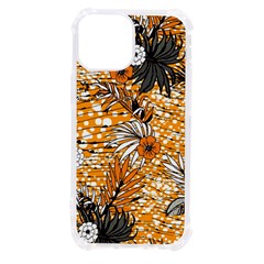 Leaf Yellow Point Flower White Iphone 13 Mini Tpu Uv Print Case by Loisa77