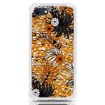 Leaf Yellow Point Flower White iPhone SE Front