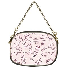 Background Pattern Doodle Wallpaper Chain Purse (one Side) by Loisa77