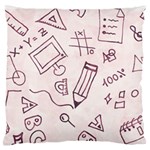 Background Pattern Doodle Wallpaper Standard Premium Plush Fleece Cushion Case (Two Sides) Front