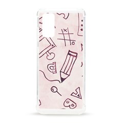 Background Pattern Doodle Wallpaper Samsung Galaxy S20 6 2 Inch Tpu Uv Case by Loisa77