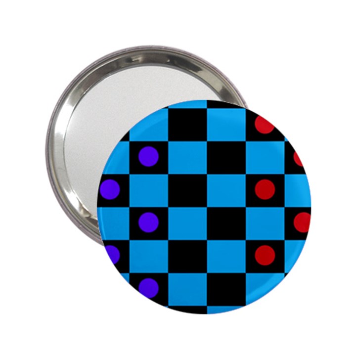 Background Pattern Geometric Game 2.25  Handbag Mirrors