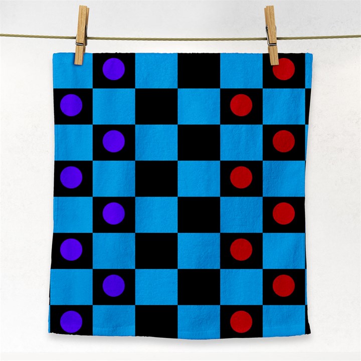 Background Pattern Geometric Game Face Towel