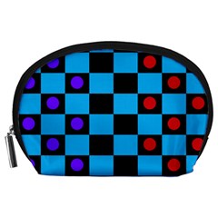 Background Pattern Geometric Game Accessory Pouch (large)