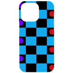 Background Pattern Geometric Game Iphone 15 Pro Max Black Uv Print Pc Hardshell Case by Loisa77