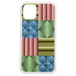 Patchwork Tile Pattern Mosaic iPhone 12 mini TPU UV Print Case	 Front