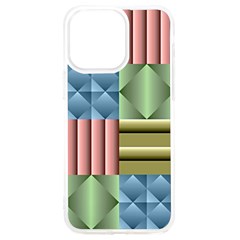 Patchwork Tile Pattern Mosaic Iphone 15 Pro Max Tpu Uv Print Case by Loisa77