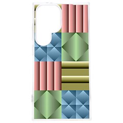 Patchwork Tile Pattern Mosaic Samsung Galaxy S24 Plus 6 7 Inch Tpu Uv Case by Loisa77