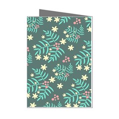 Illustration Pattern Seamless Mini Greeting Cards (pkg Of 8)