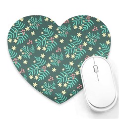 Illustration Pattern Seamless Heart Mousepad by Loisa77