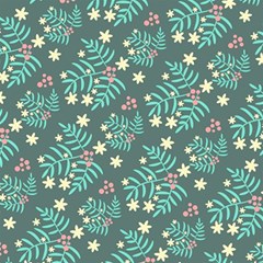 Illustration Pattern Seamless Play Mat (rectangle) by Loisa77