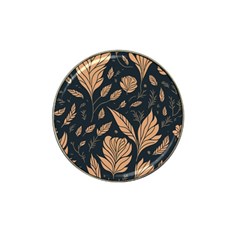 Background Pattern Leaves Texture Hat Clip Ball Marker (4 Pack) by Loisa77