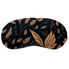 Background Pattern Leaves Texture Sleep Mask by Loisa77