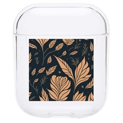 Background Pattern Leaves Texture Hard Pc Airpods 1/2 Case by Loisa77