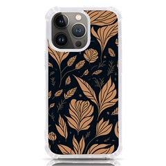 Background Pattern Leaves Texture Iphone 13 Pro Tpu Uv Print Case by Loisa77