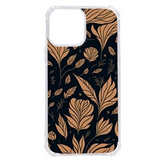 Background Pattern Leaves Texture Iphone 13 Pro Max Tpu Uv Print Case by Loisa77