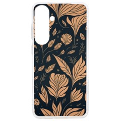 Background Pattern Leaves Texture Samsung Galaxy S24 Ultra 6 9 Inch Tpu Uv Case