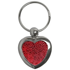 Drops Water Drop Trypophobia Key Chain (heart)