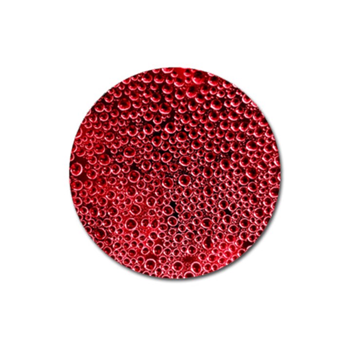 Drops Water Drop Trypophobia Magnet 3  (Round)