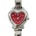 Drops Water Drop Trypophobia Heart Italian Charm Watch Front