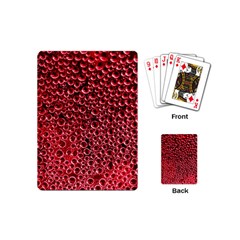 Drops Water Drop Trypophobia Playing Cards Single Design (mini)