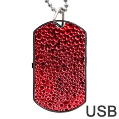 Drops Water Drop Trypophobia Dog Tag Usb Flash (two Sides)