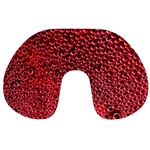 Drops Water Drop Trypophobia Travel Neck Pillow Back