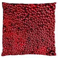 Drops Water Drop Trypophobia Standard Premium Plush Fleece Cushion Case (one Side) by Loisa77