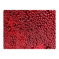 Drops Water Drop Trypophobia Two Sides Premium Plush Fleece Blanket (mini) by Loisa77