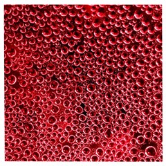 Drops Water Drop Trypophobia Wooden Puzzle Square by Loisa77