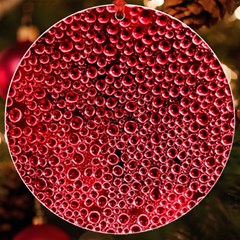 Drops Water Drop Trypophobia Uv Print Acrylic Ornament Round