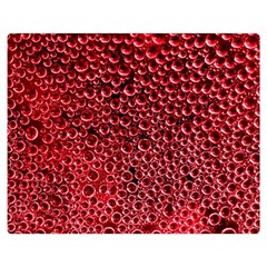 Drops Water Drop Trypophobia Premium Plush Fleece Blanket (medium) by Loisa77