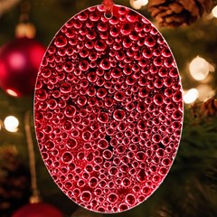 Drops Water Drop Trypophobia Uv Print Acrylic Ornament Oval by Loisa77