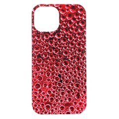 Drops Water Drop Trypophobia Iphone 15 Plus Black Uv Print Pc Hardshell Case by Loisa77