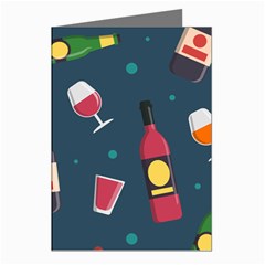 Pattern Seamless Background Texture Greeting Cards (pkg Of 8)