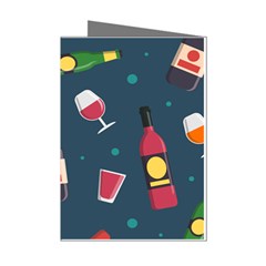 Pattern Seamless Background Texture Mini Greeting Cards (pkg Of 8)