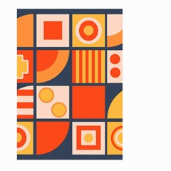 Square Shapes Pattern Design Large Garden Flag (two Sides)