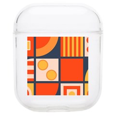 Square Shapes Pattern Design Soft Tpu Airpods 1/2 Case by Loisa77